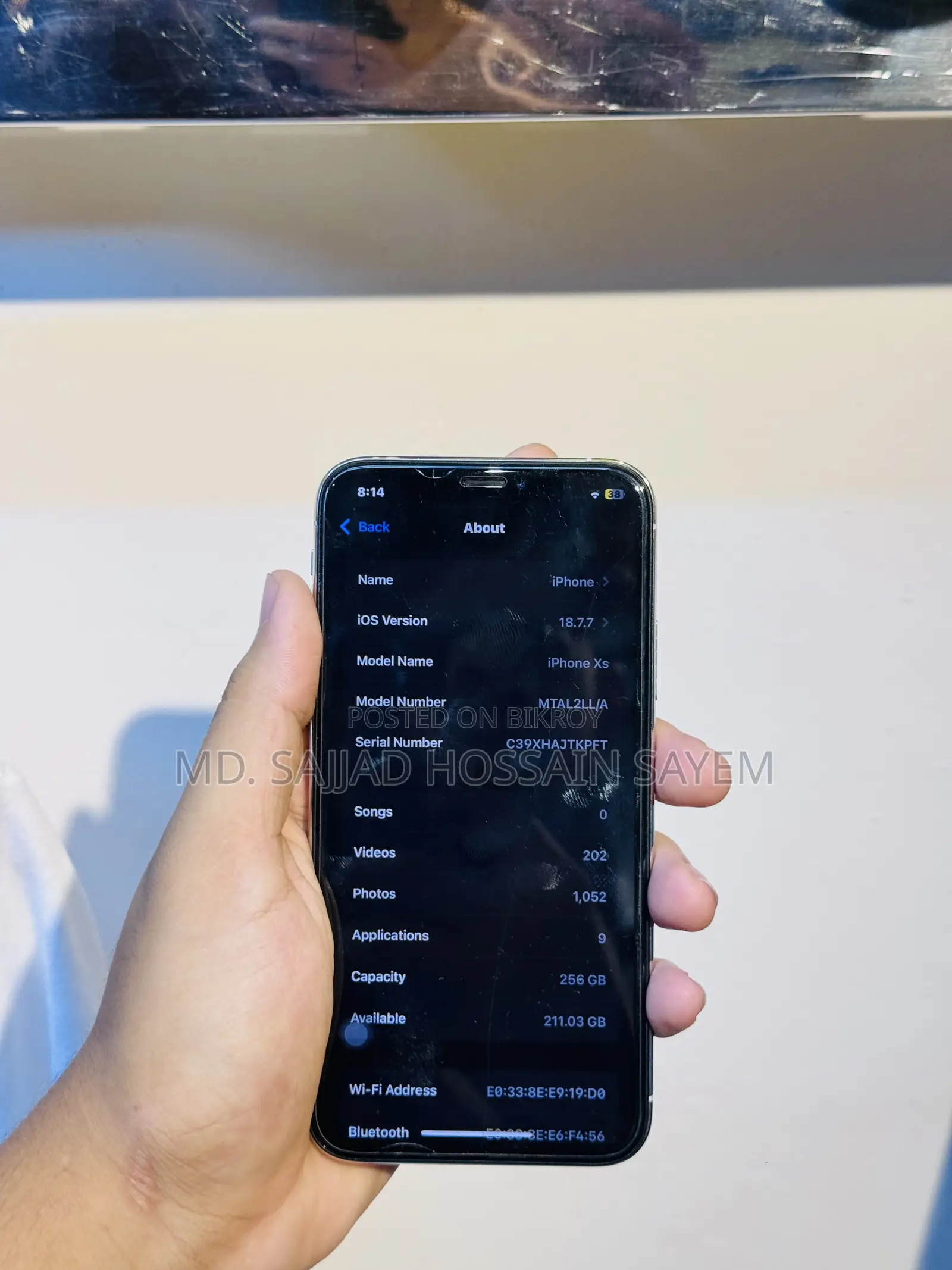 Apple iPhone XS 256 GB White