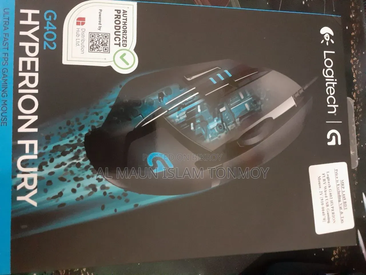 Logitech G402