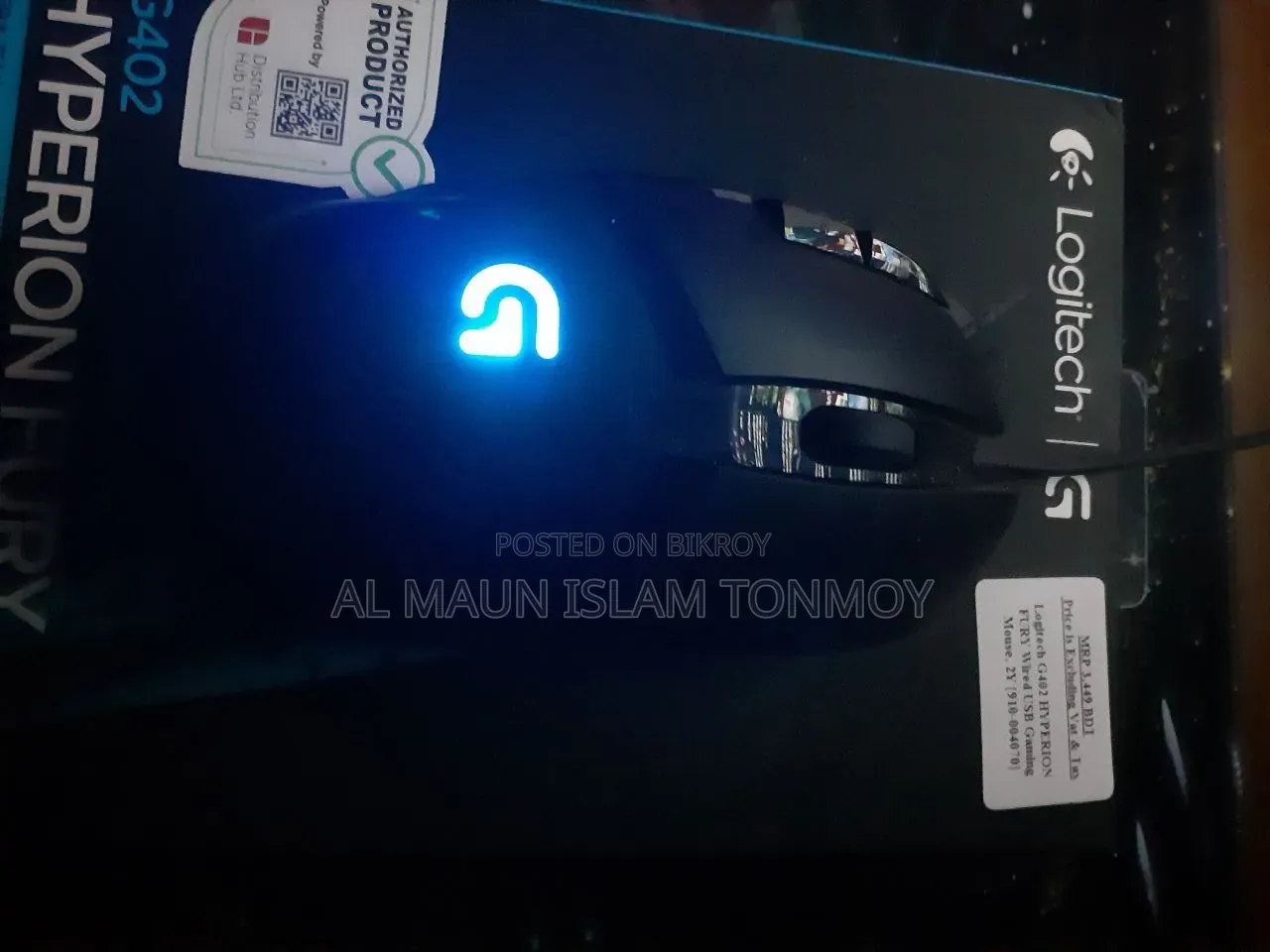Logitech G402