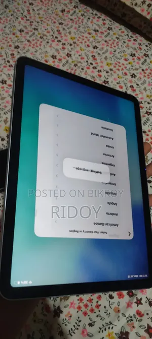 Apple iPad Wi-Fi 256 GB Blue