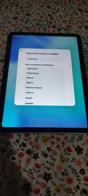 Apple iPad Wi-Fi 256 GB Blue