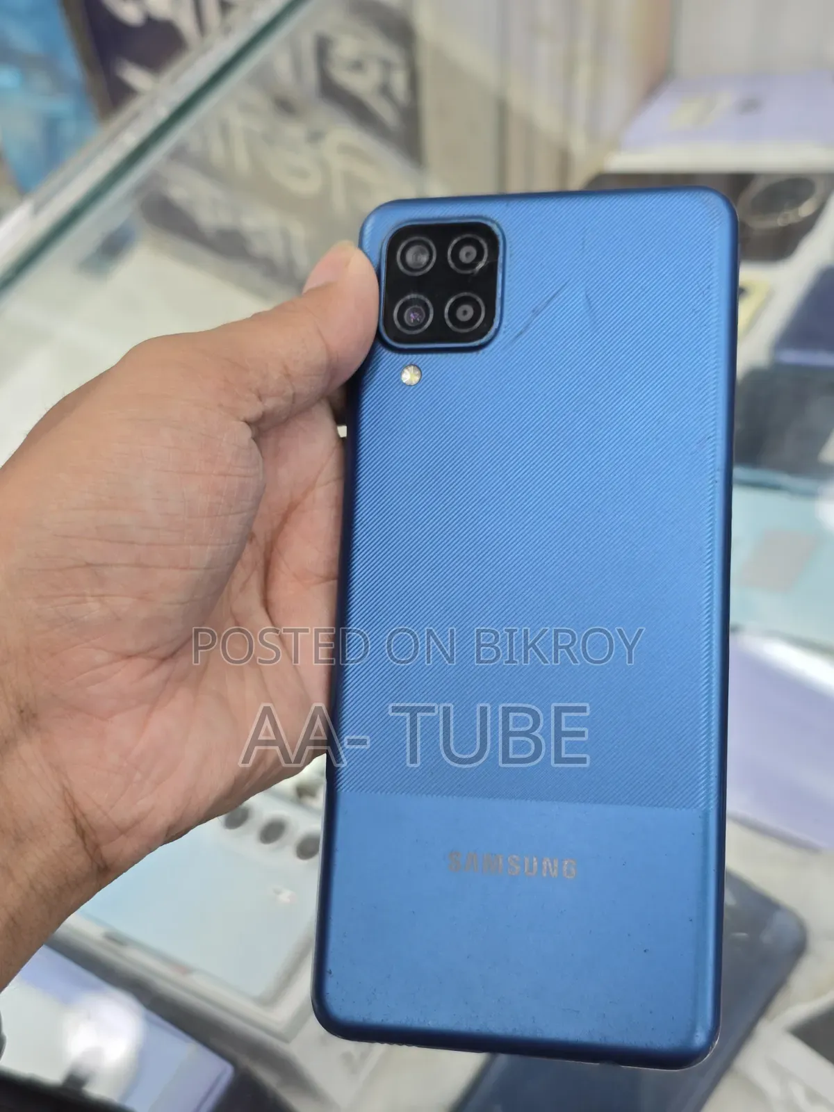 স্যামসাং গ্যালাক্সি এ১২ ৬৪ জিবি ব্লু