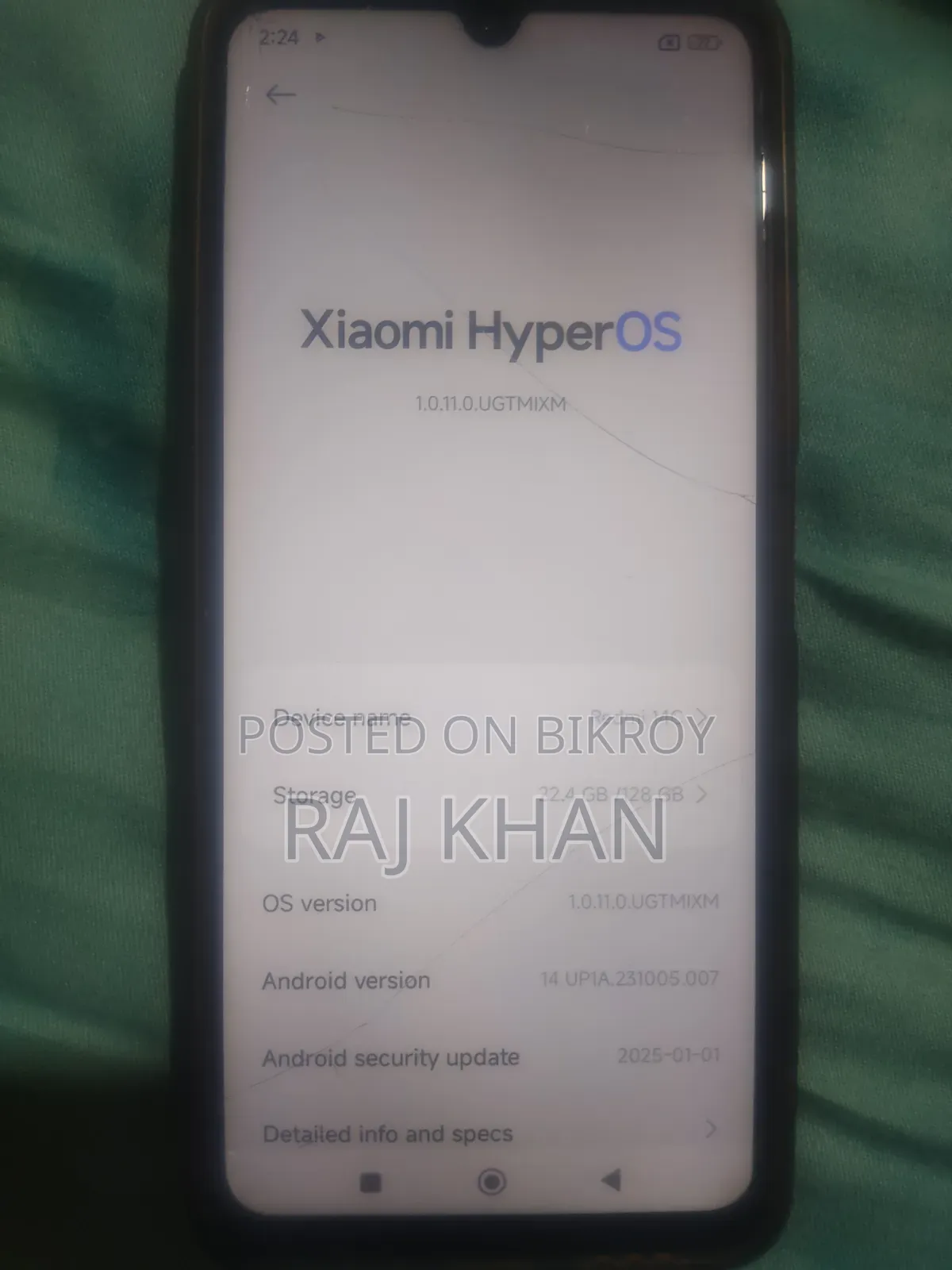 Xiaomi Redmi 14C 128 GB Silver