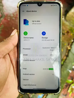 Oppo F17 128 GB Black