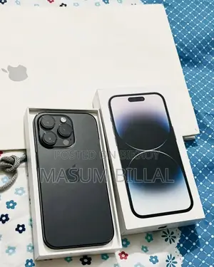 অ্যাপল আইফোন ১৪ প্রো ম্যাক্স ১২৮ জিবি ব্ল্যাক