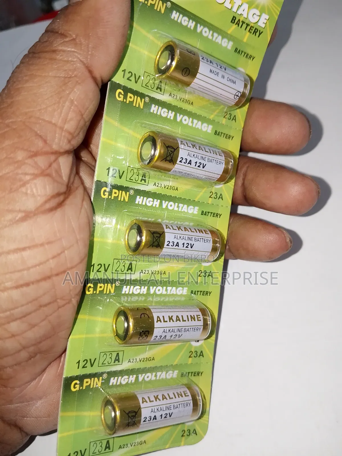 GP Super 23A 12V Alkaline Battery | High Voltage