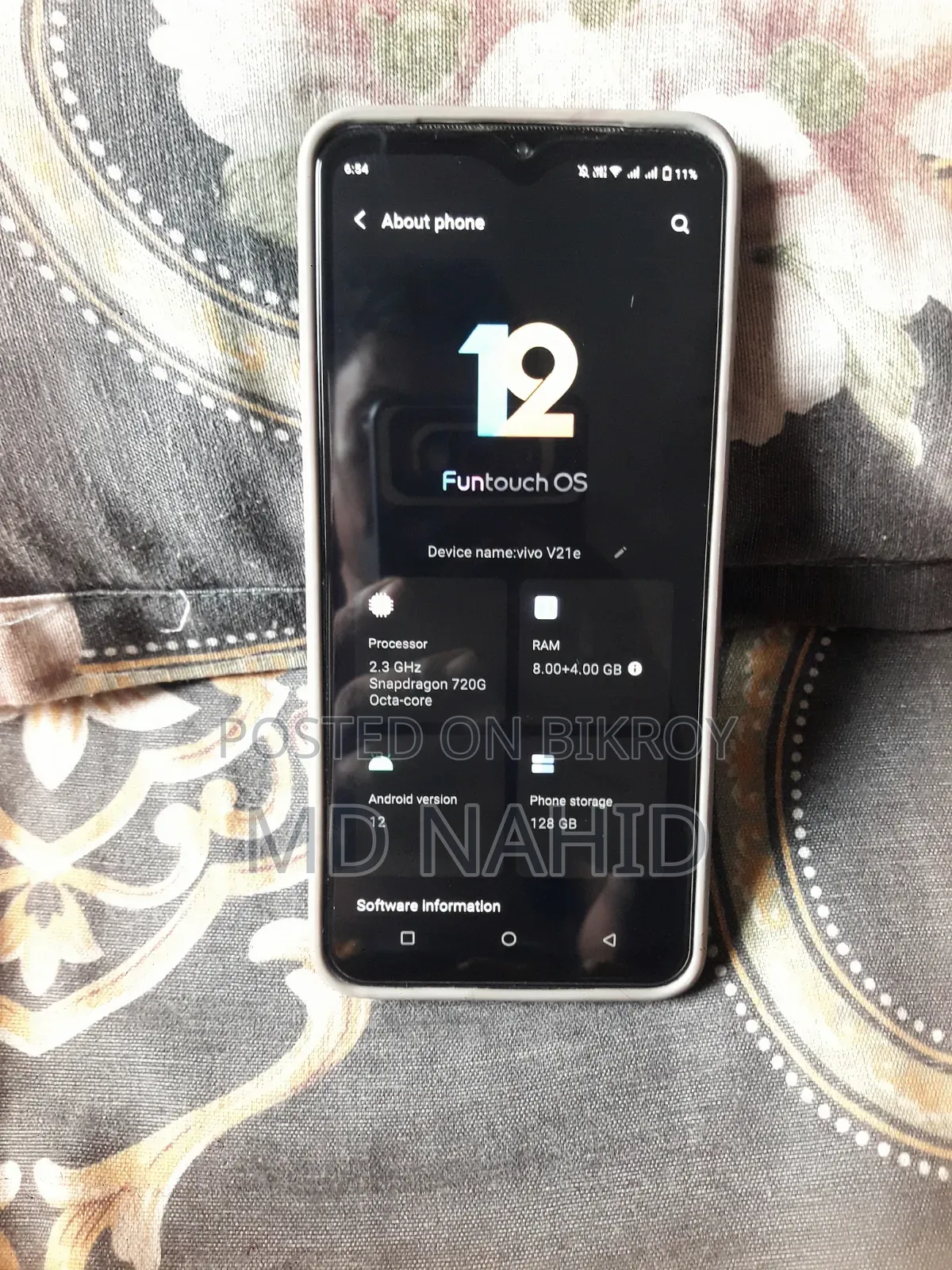 Vivo V21e 128 GB