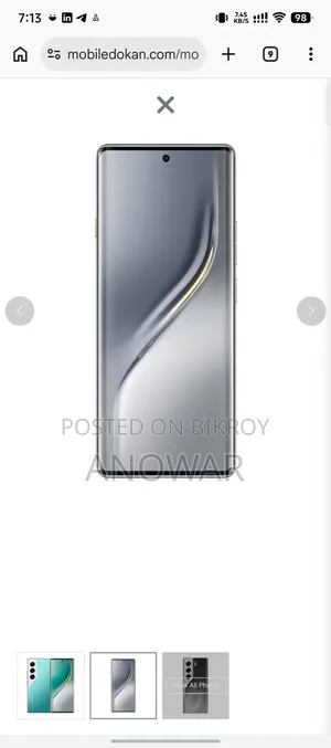 Tecno Camon 40 Pro 4G 256 GB Black