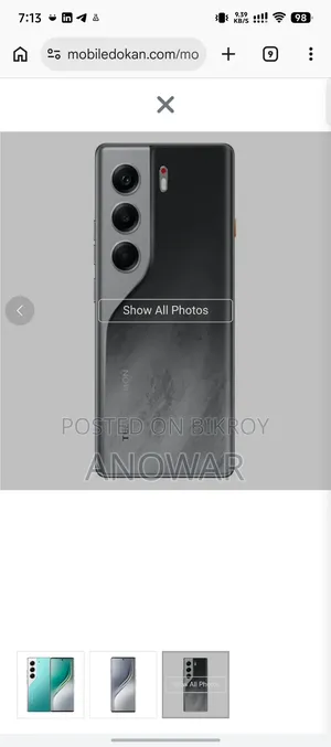 Tecno Camon 40 Pro 4G 256 GB Black