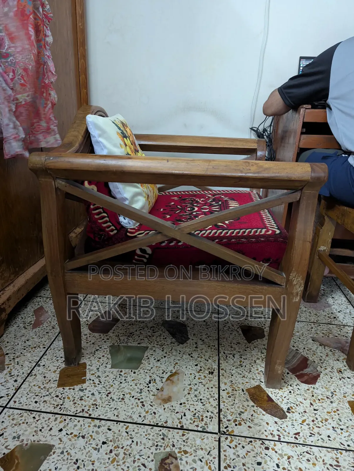 Teak Wood Sofa