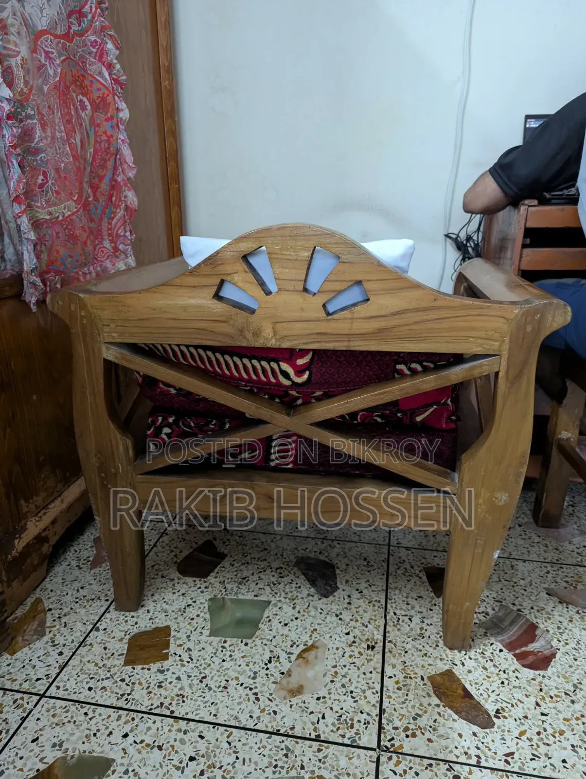 Teak Wood Sofa