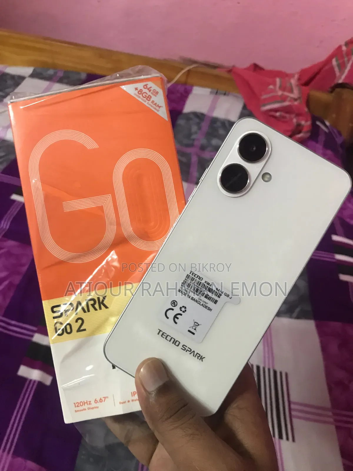 Tecno Spark Go 64 GB White
