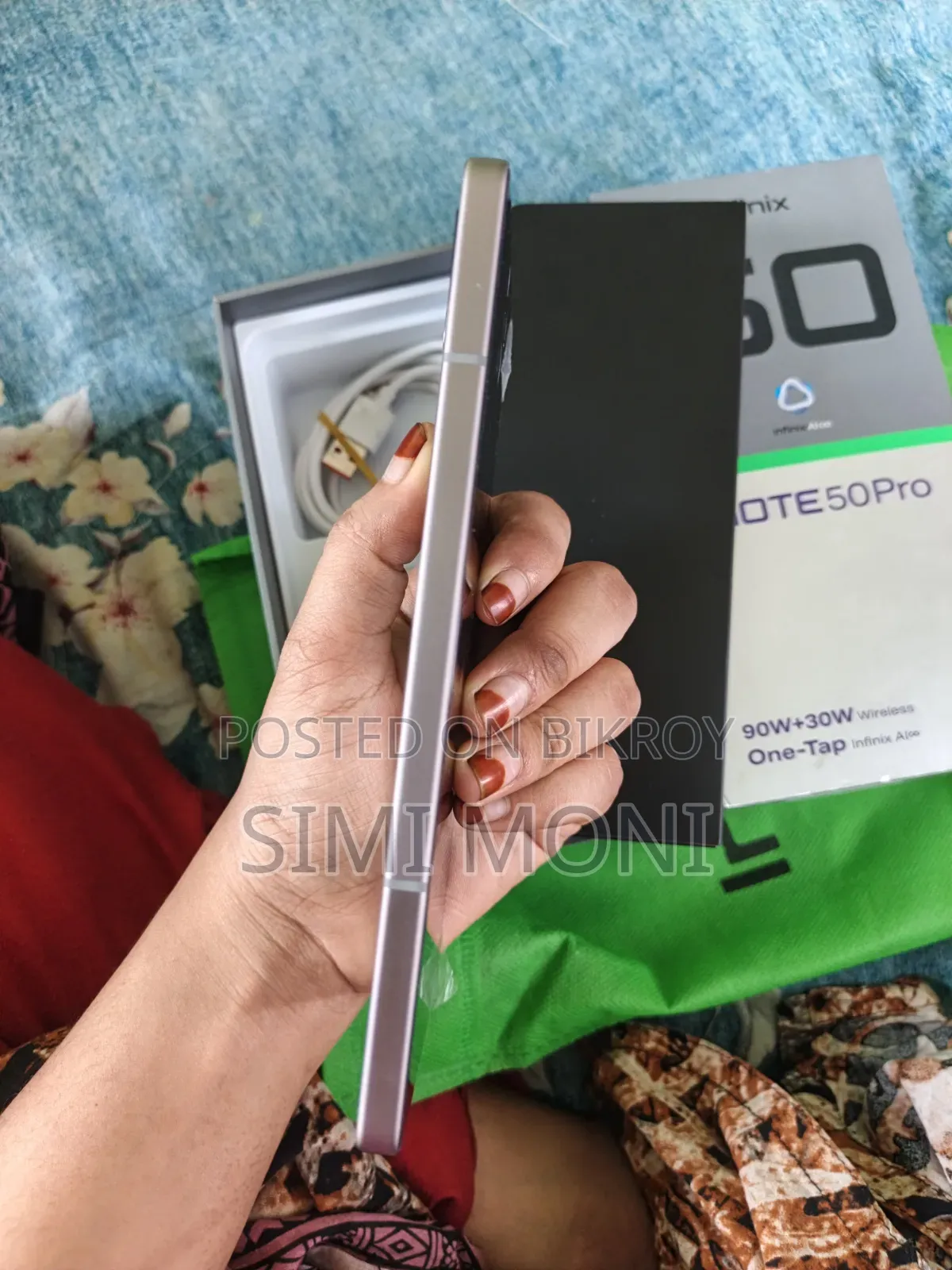 ইনফিনিক্স নোট ৫০ প্রো ২৫৬ জিবি সিলভার