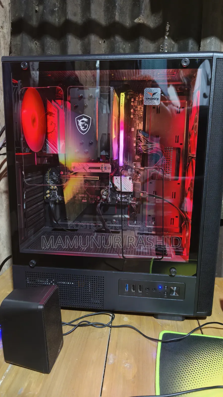 New Desktop Computer MSI Model 8GB AMD Ryzen 7 SSD 2TB