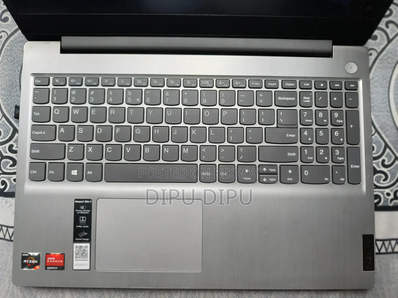 Laptop Lenovo Ideapad 3 8GB AMD Ryzen 5 HDD+SSD 1.5T