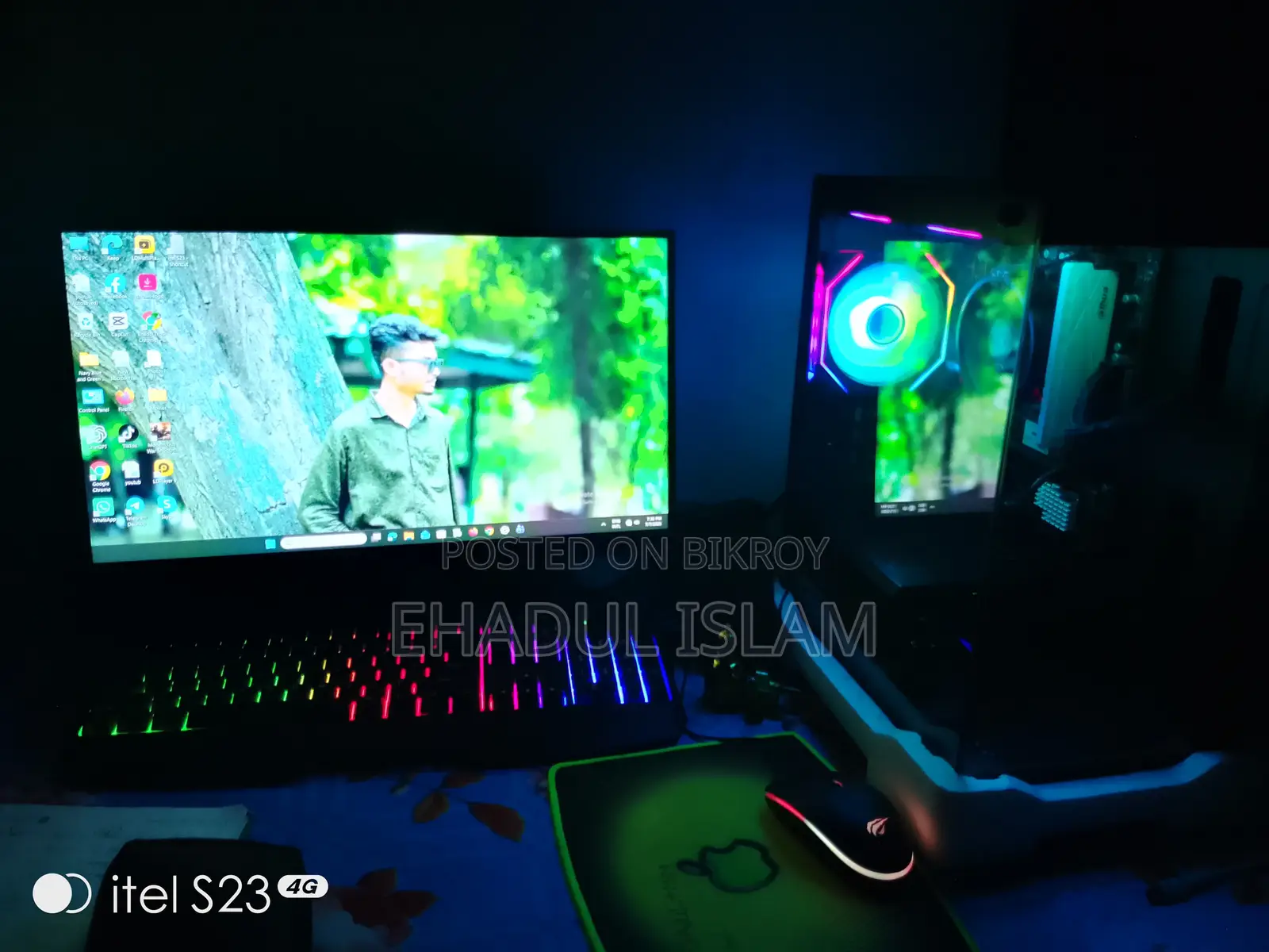New Desktop Computer MSI 8GB AMD Ryzen 5 SSD 256GB