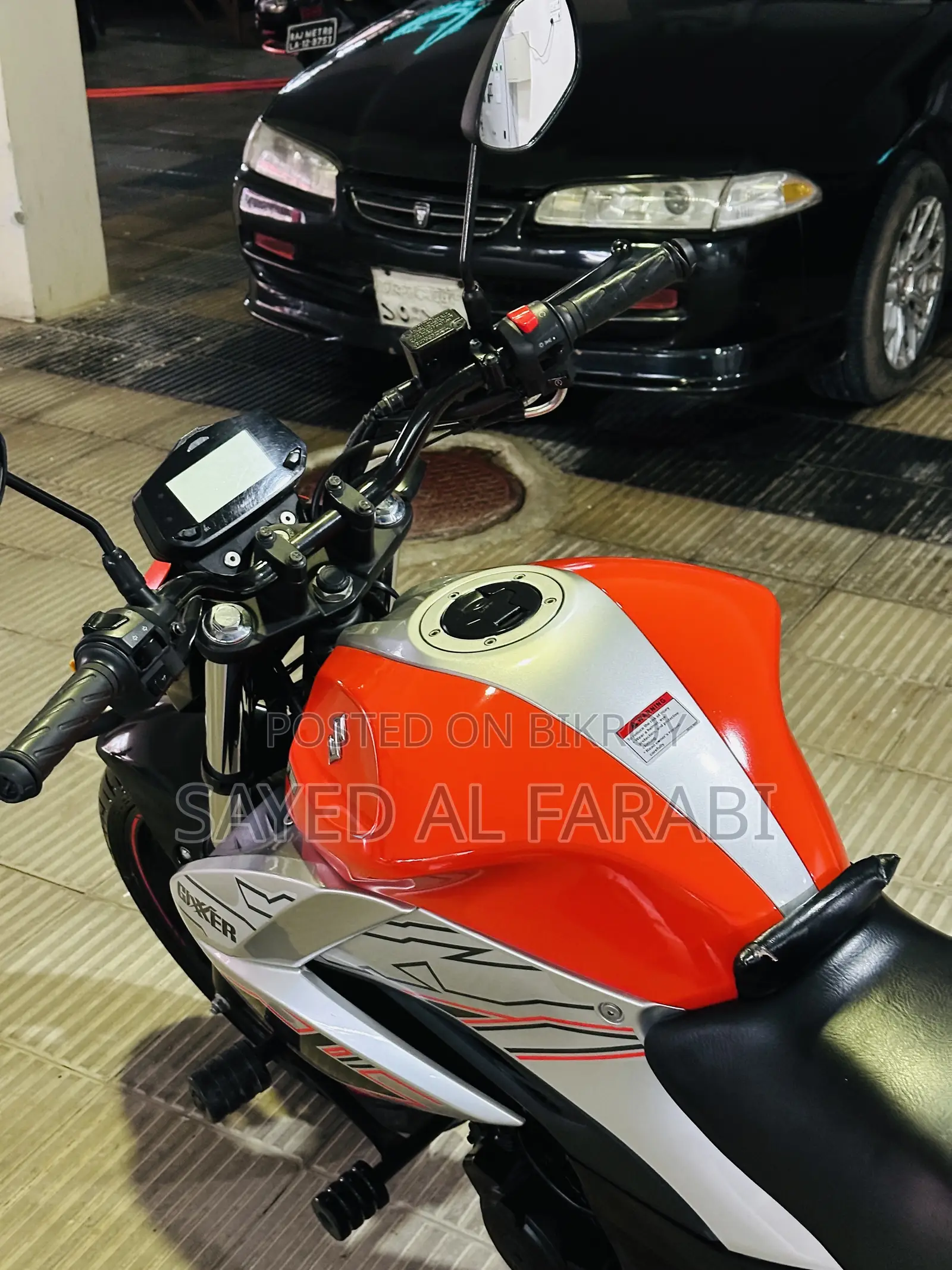 Suzuki Gixxer Fi ABS 2024 Orange