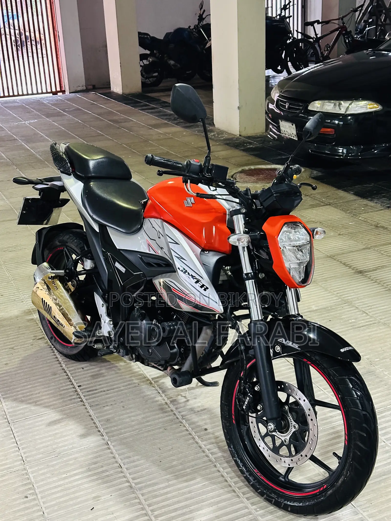Suzuki Gixxer Fi ABS 2024 Orange