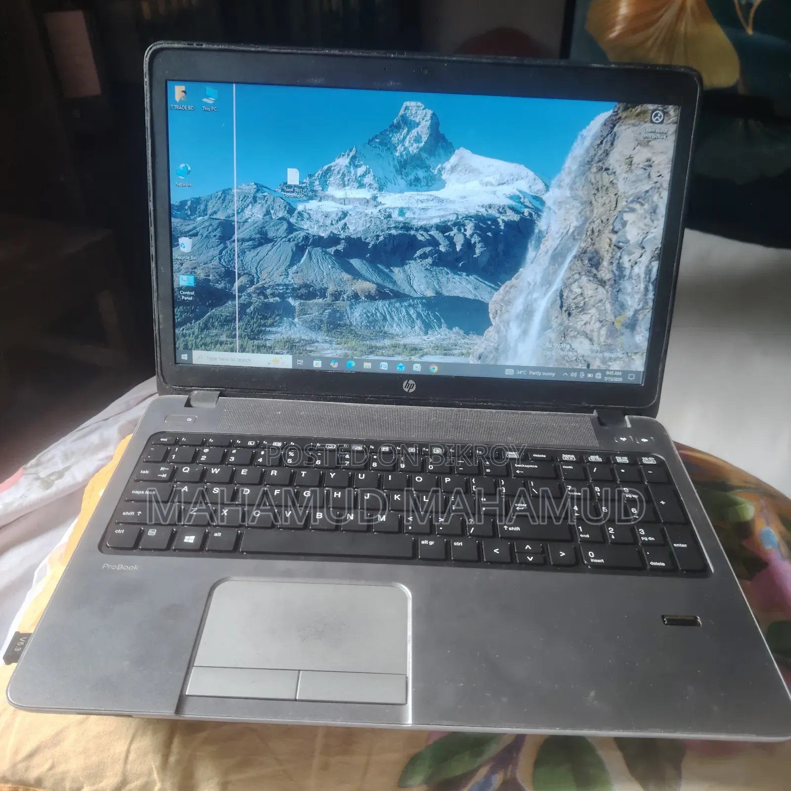 Laptop HP ProBook 440 G4 4GB Intel Core i5 SSD 128GB