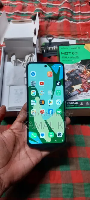 Infinix Hot 60i 256 GB Black