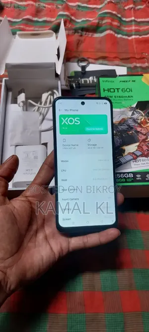 Infinix Hot 60i 256 GB Black