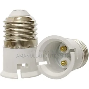 E27 to B22 Light Bulb Adapter Converter | [ Amanullah Enterprise ] 2Pcs