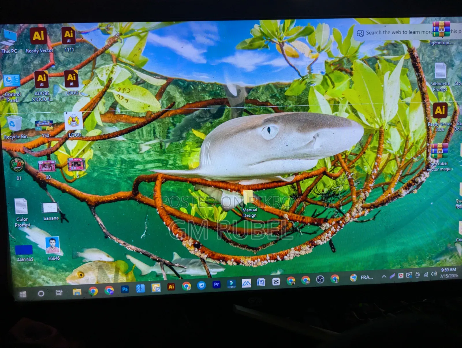 Desktop Computer 16GB AMD Ryzen 5 SSD 256GB