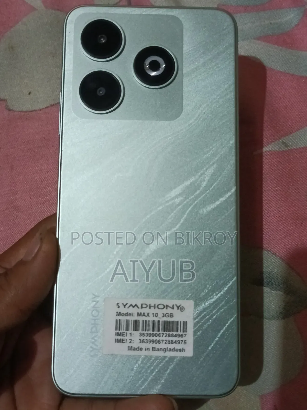 Symphony MAX 10 32 GB Silver
