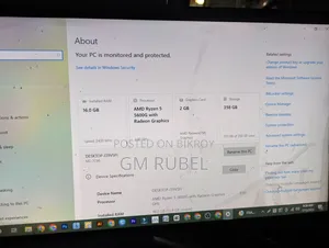 Desktop Computer 16GB AMD Ryzen 5 SSD 256GB