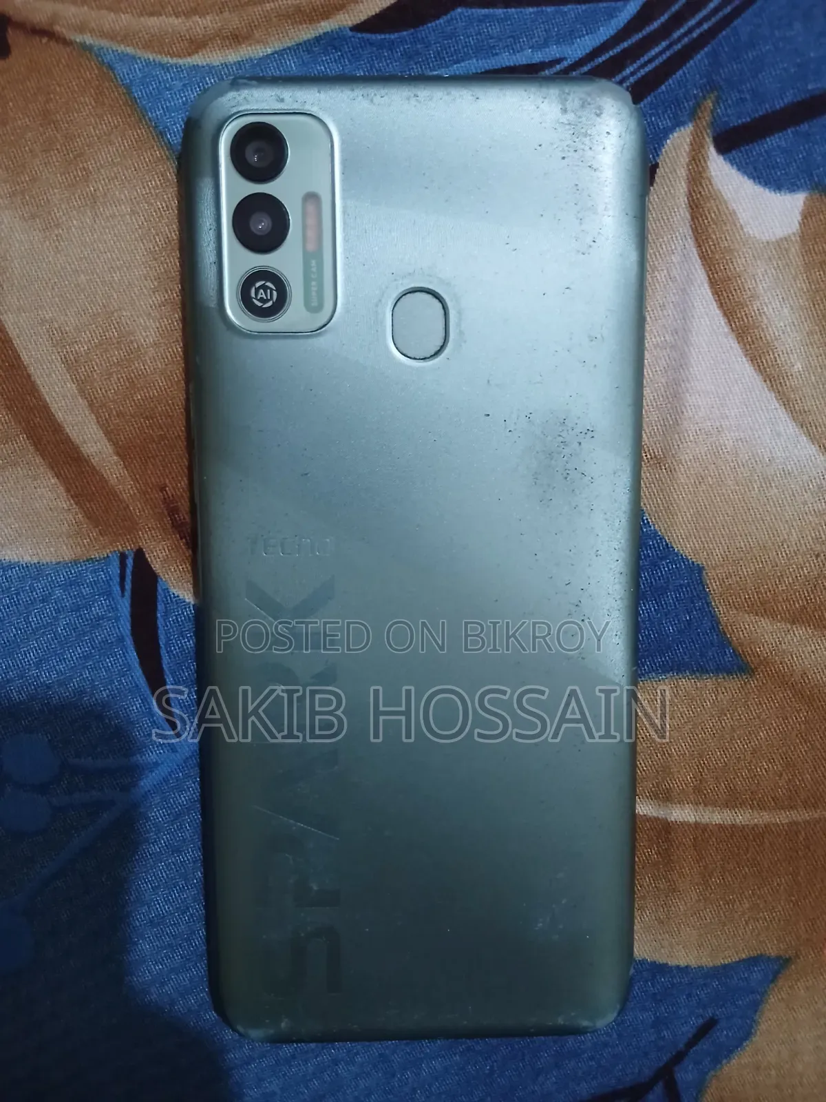Tecno Spark 7 64 GB Gray