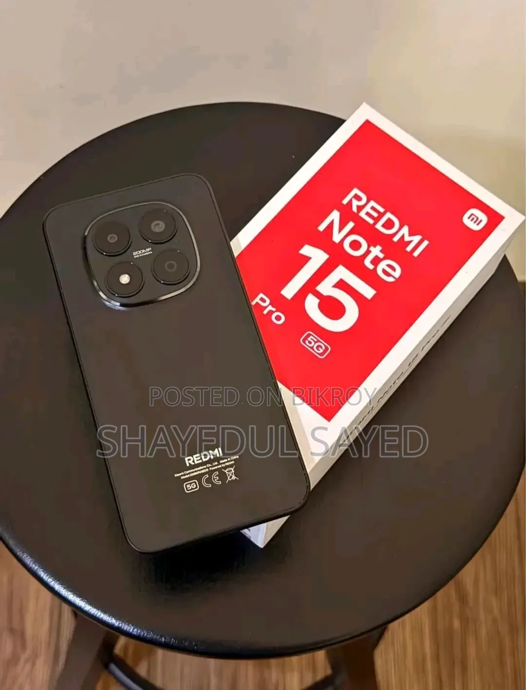 Xiaomi Redmi Note 15 Pro 512 GB Black