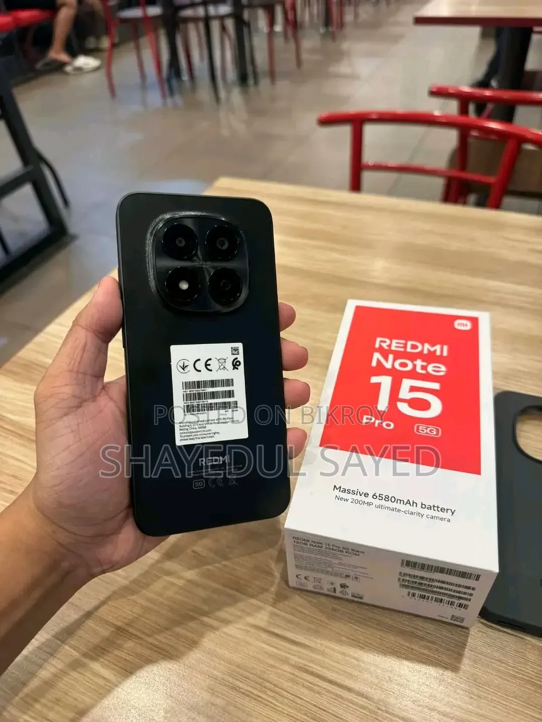 Xiaomi Redmi Note 15 Pro 512 GB Black