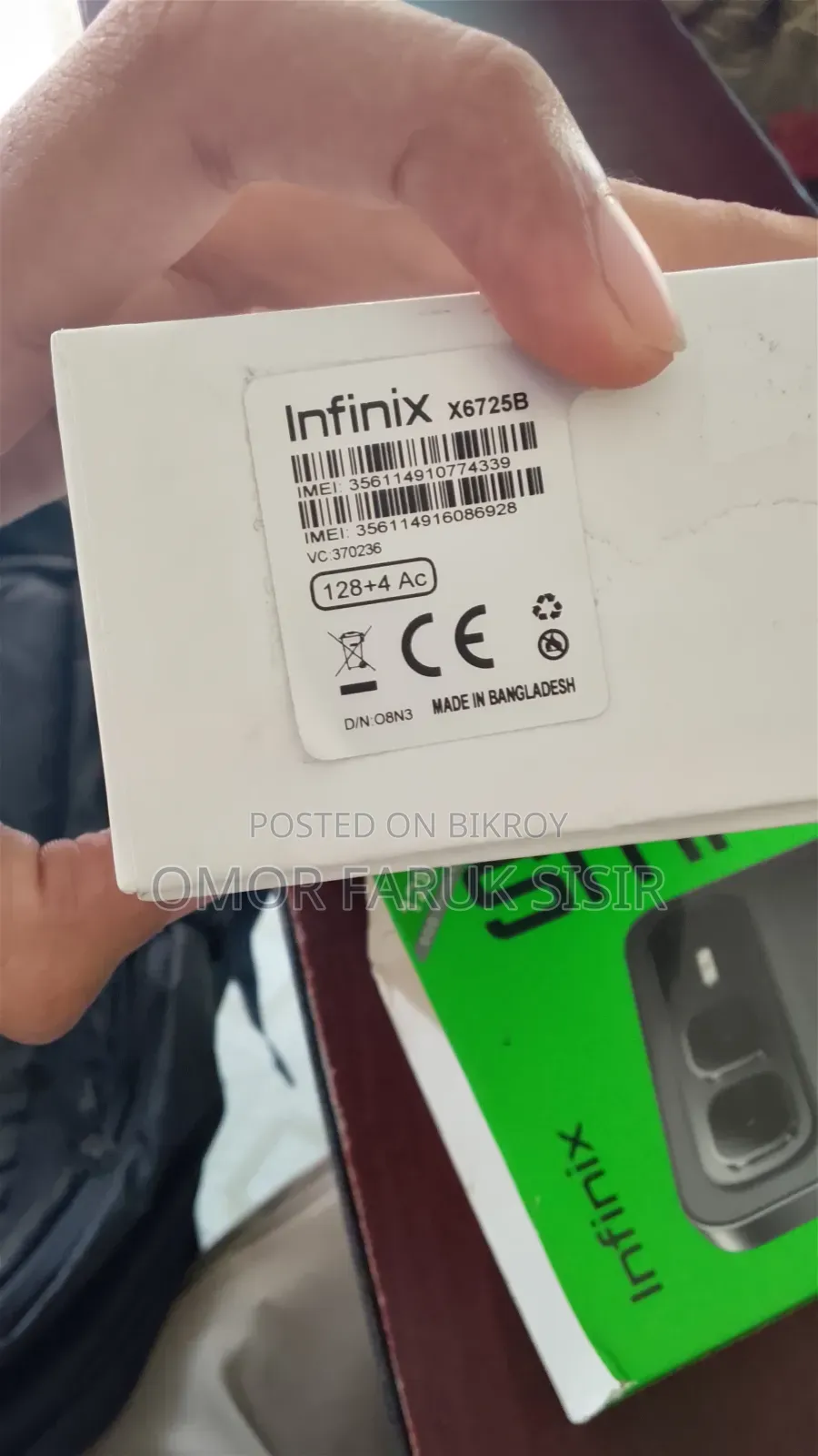 Infinix Smart 10 Plus 128 GB Blue