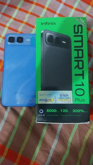 Infinix Smart 10 Plus 128 GB Blue