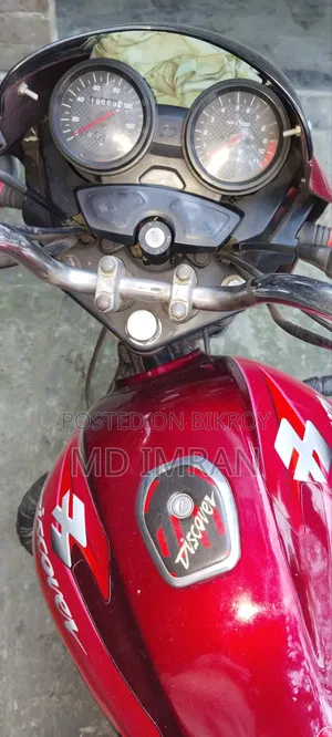 Bajaj Discover 125 2005 Red