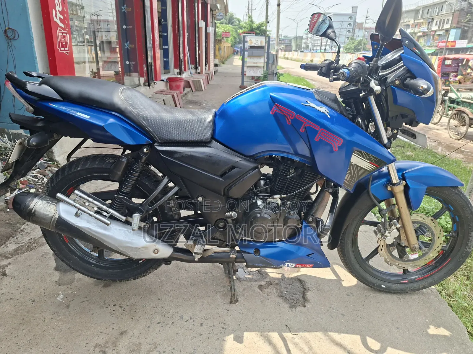 TVS Apache RTR 160 2V 2019 Blue