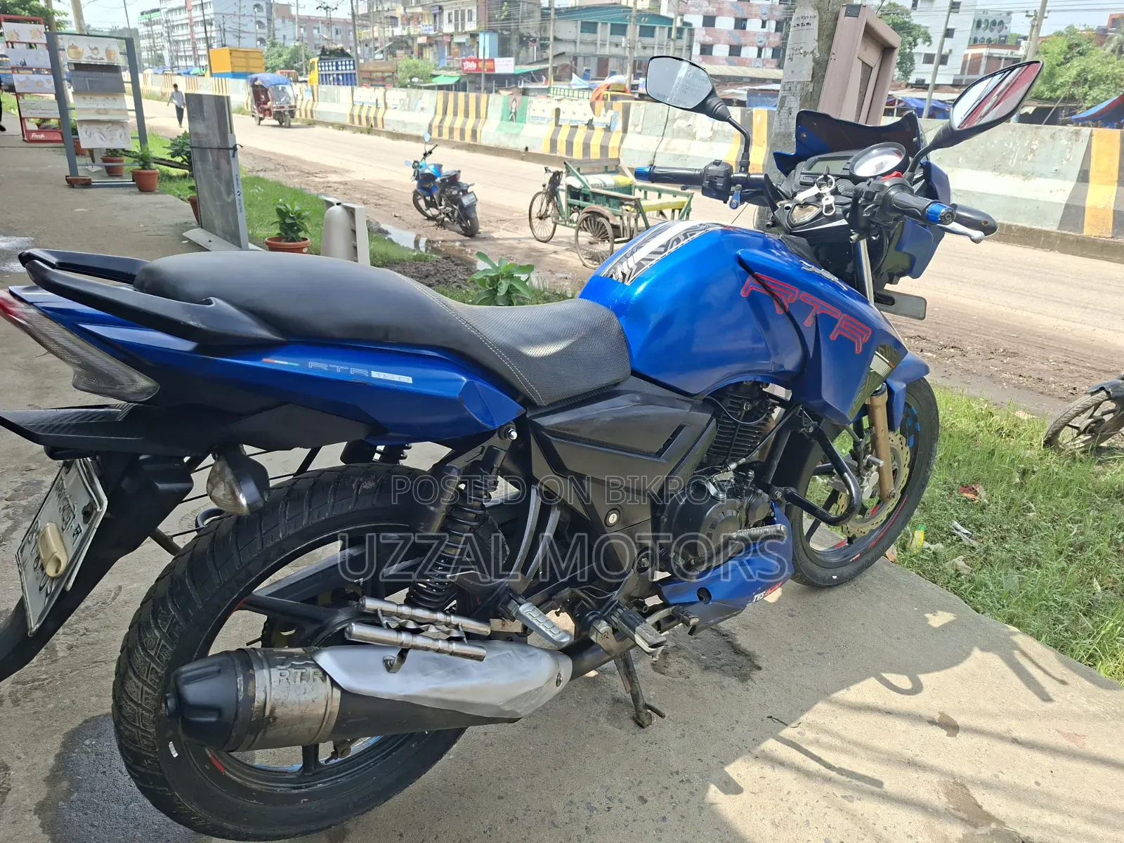 TVS Apache RTR 160 2V 2019 Blue