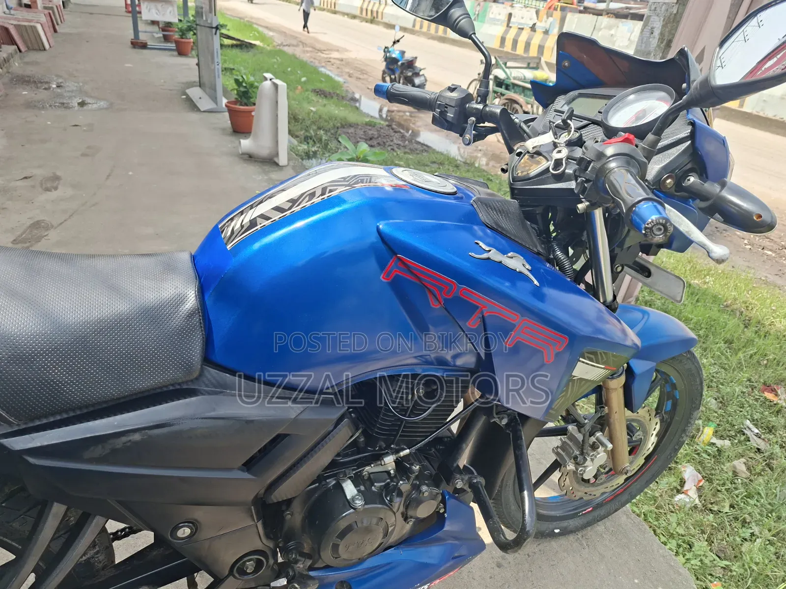 TVS Apache RTR 160 2V 2019 Blue