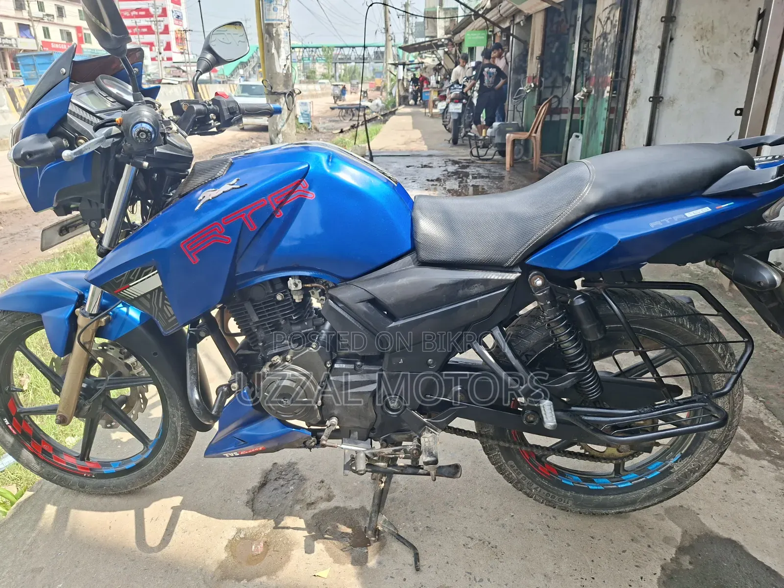 TVS Apache RTR 160 2V 2019 Blue