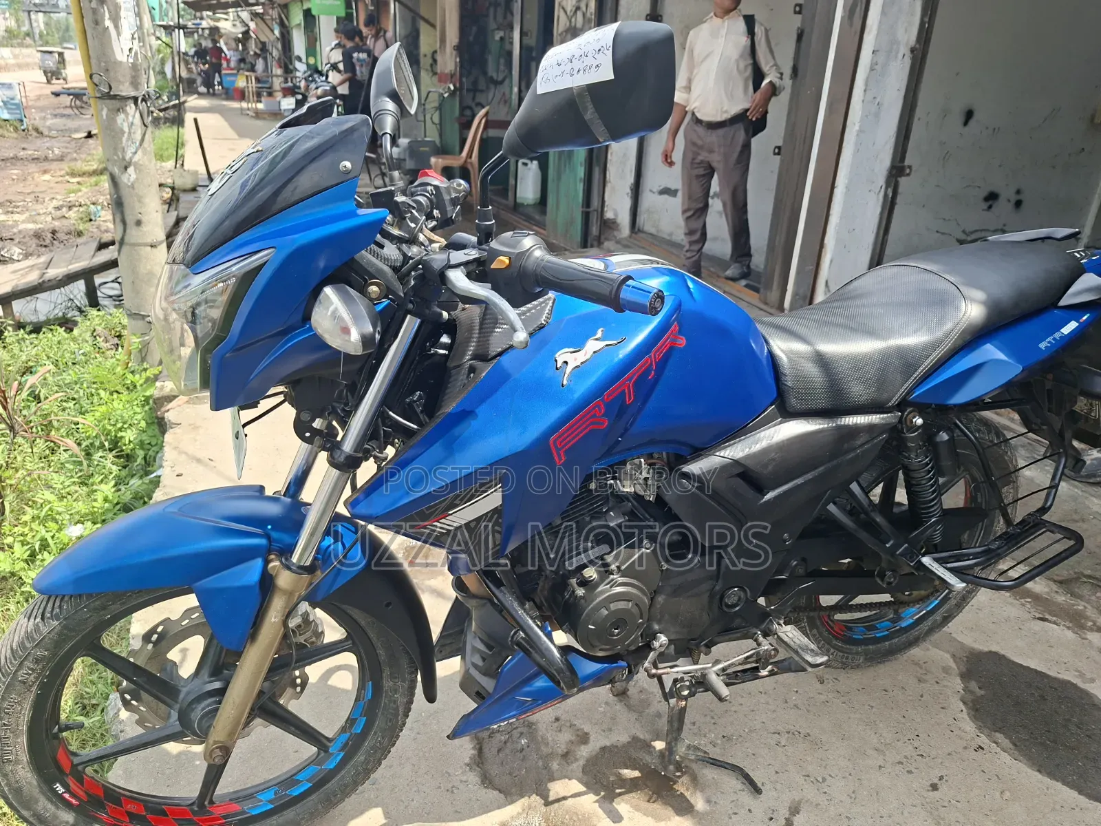 TVS Apache RTR 160 2V 2019 Blue