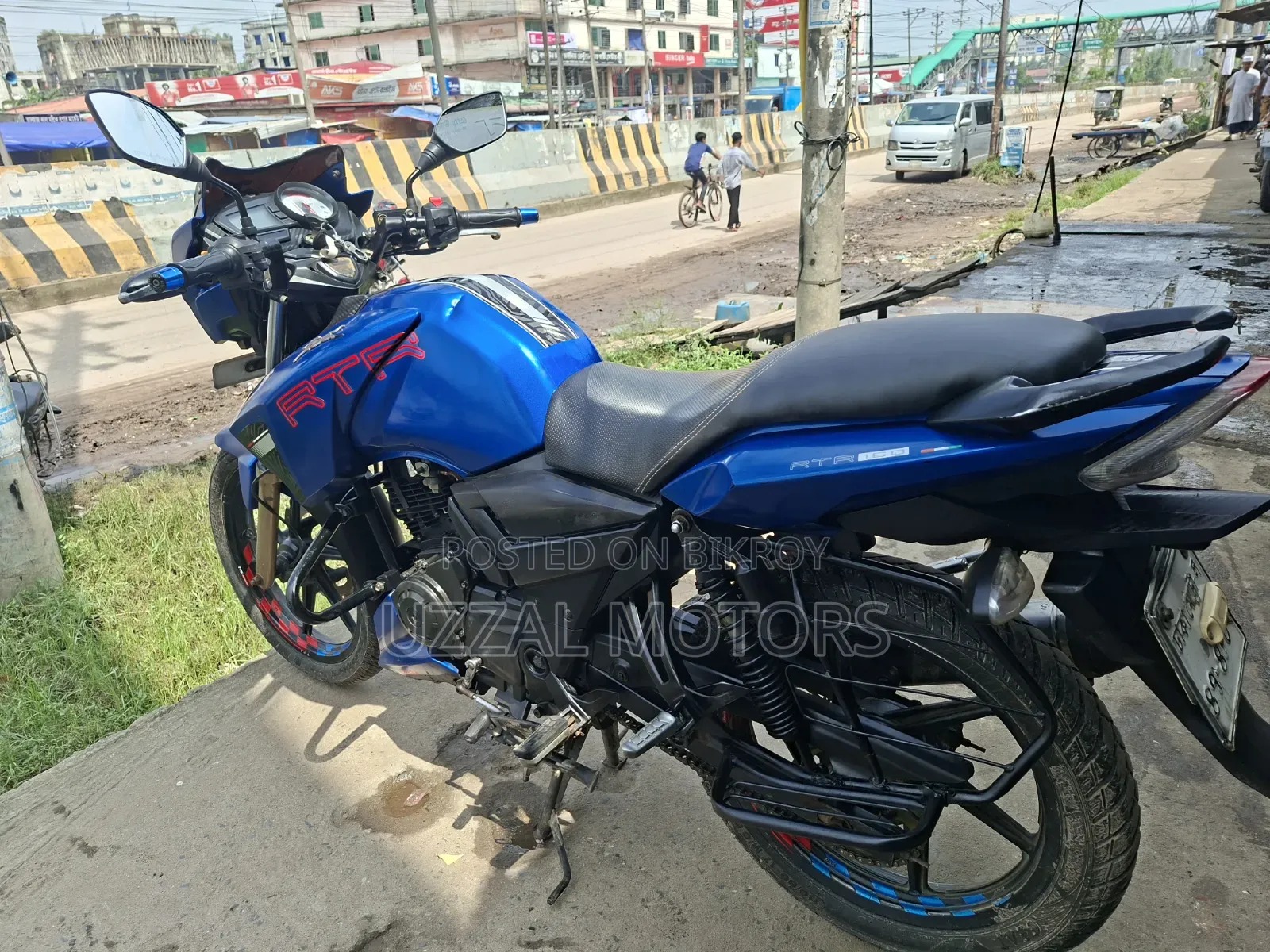 TVS Apache RTR 160 2V 2019 Blue