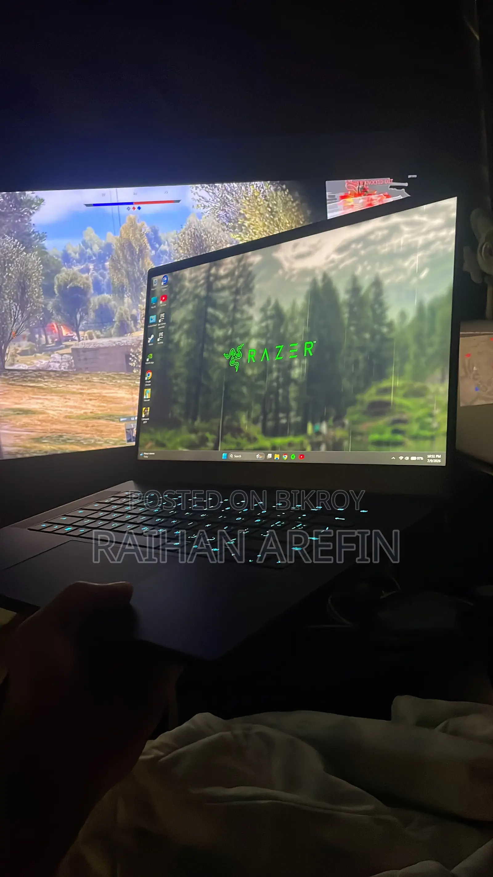 Laptop Razer Blade Advanced 32GB Intel Core i7 SSD 512GB