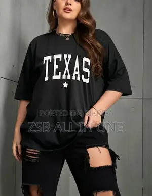 Ladies Drop Shoulder T-Shirt Fabric: 100% Pure Cotton.