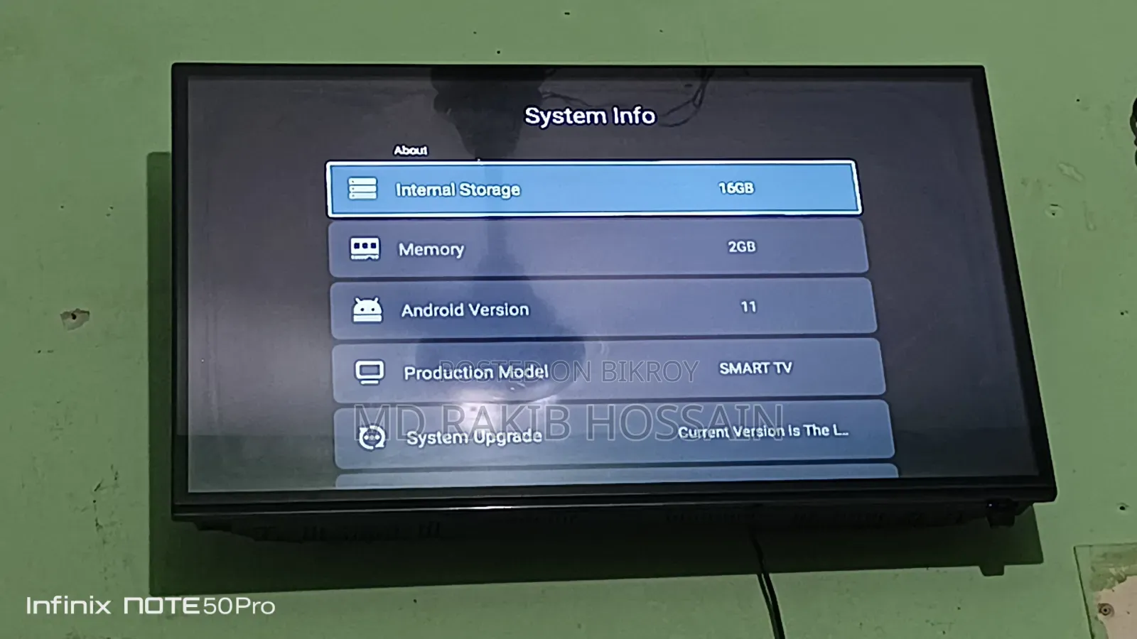 Astron Smart TV 32" Double Glass