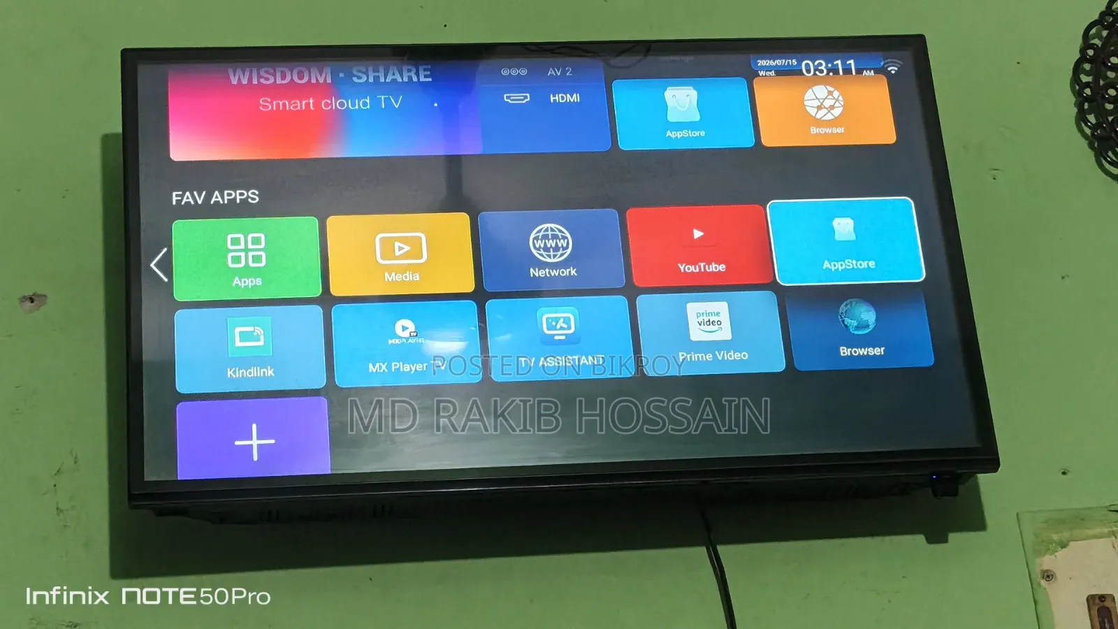 Astron Smart TV 32" Double Glass