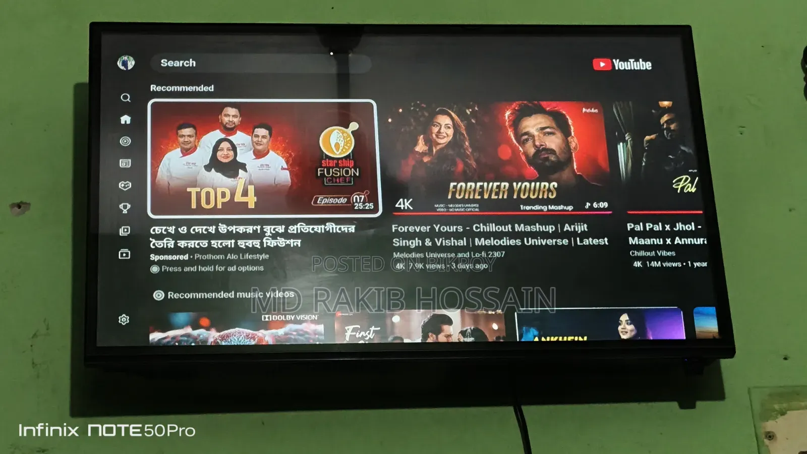 Astron Smart TV 32" Double Glass