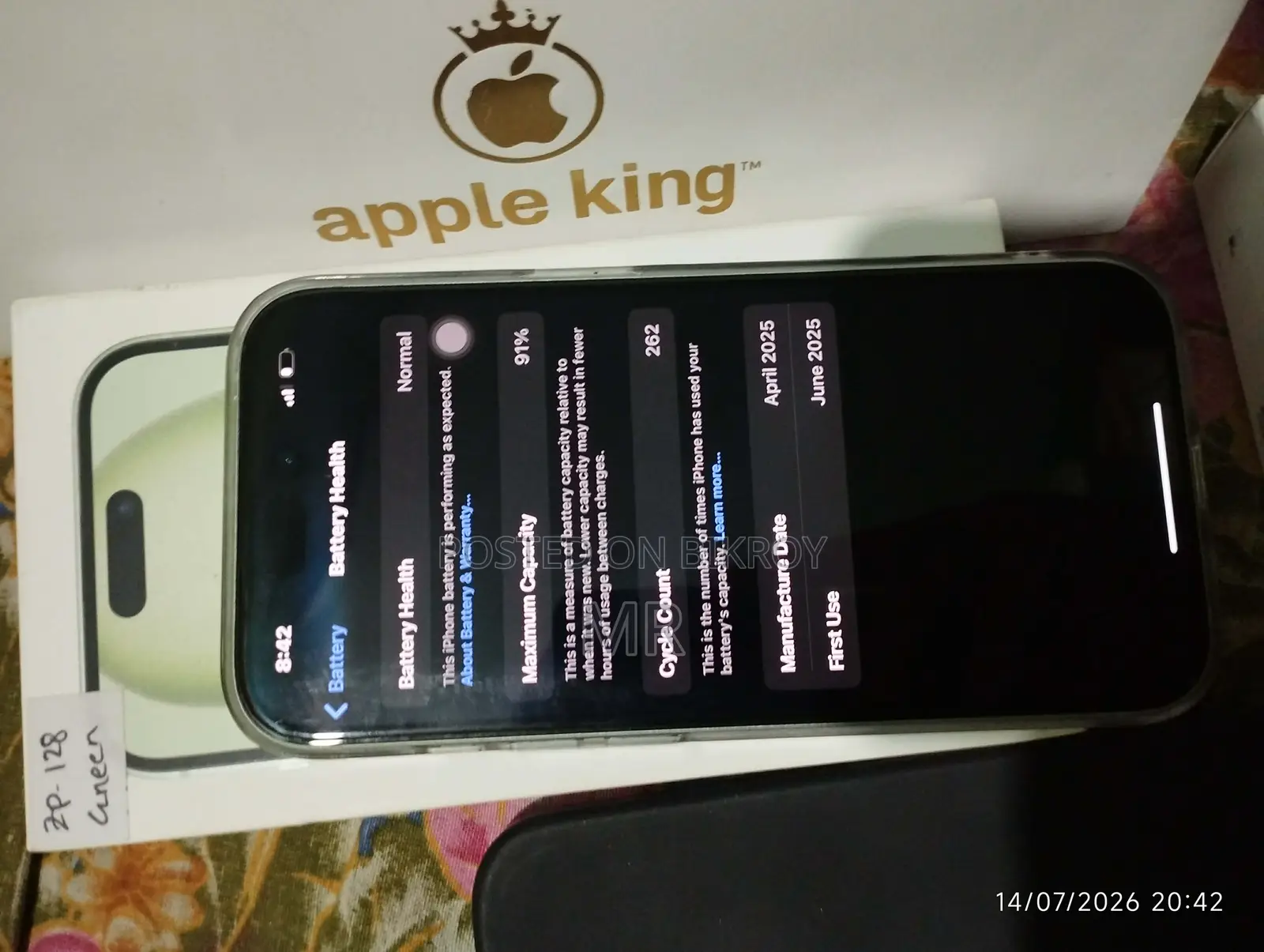 Apple iPhone 15 128 GB Green