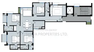 4-Bedroom Apartment in Taspia Properties, Mirpur for Sale