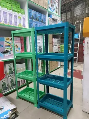 4 Tiers Rectangular Storage Rack