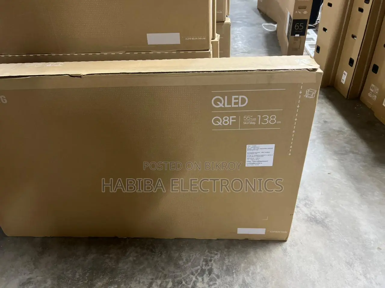 Samsung Q8f 55" 4k HDR Smart Qled TV